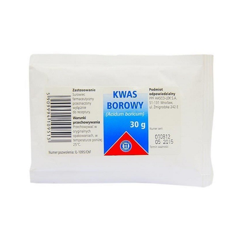 Kwas borowy 30 g