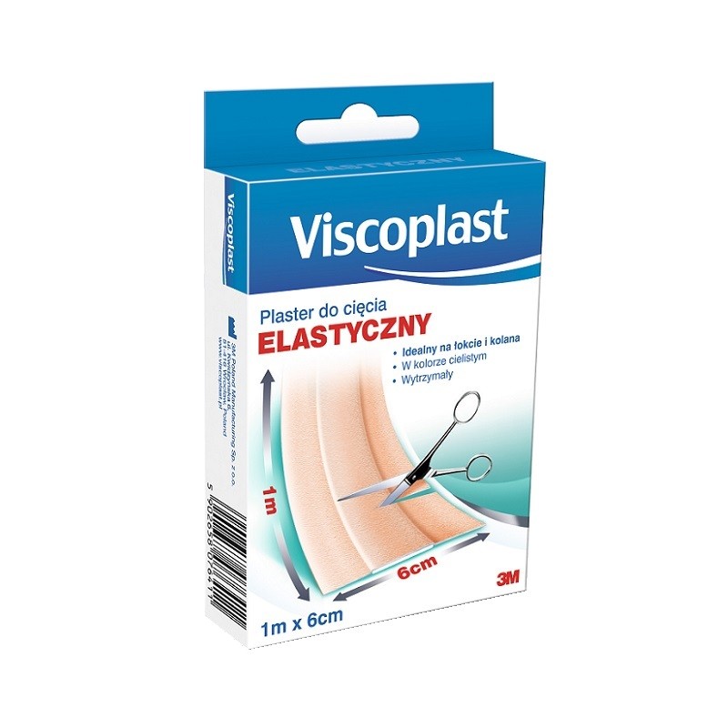 Viscoplast Elastyczny Plaster do cięcia 1m x 6cm
