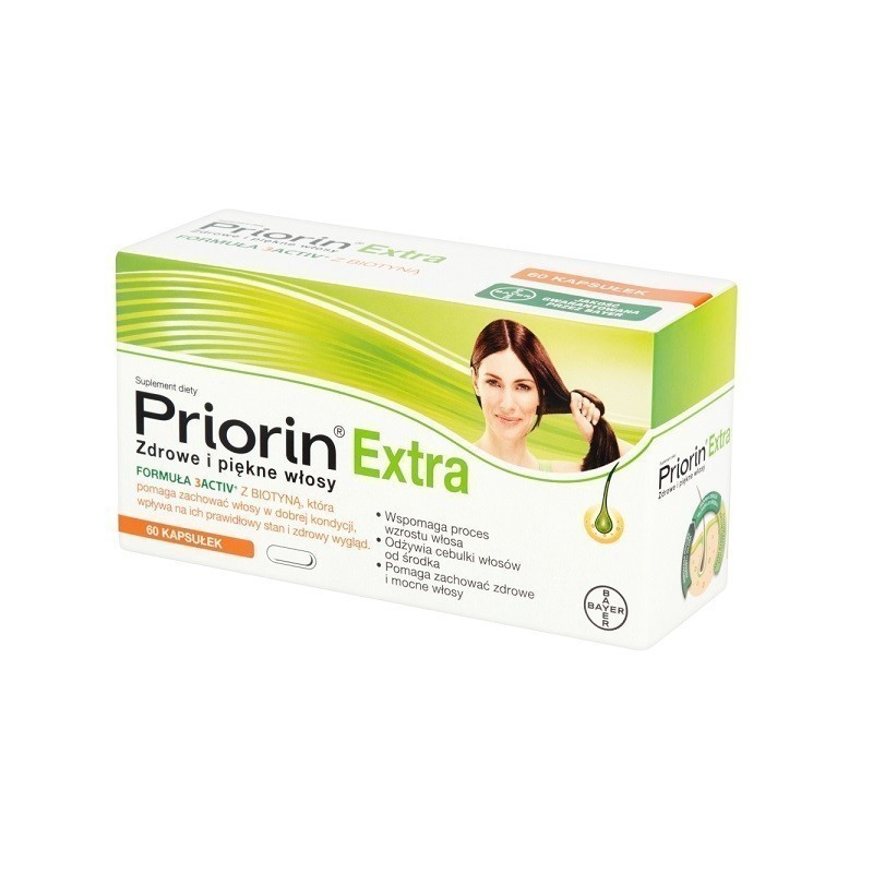 Priorin Extra 60 Kapsułek
