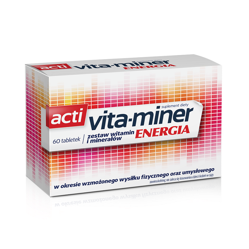 Acti Vita-Miner Energia 60 Tabletek