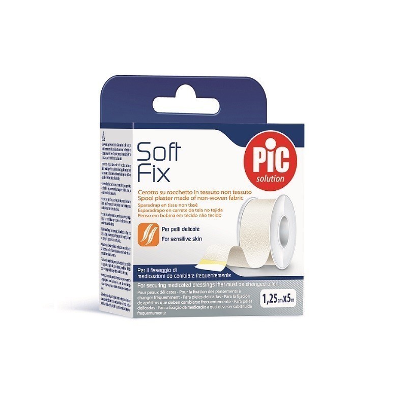 Pic Soft Fix Plaster na szpuli 1,25 cm x 5 m