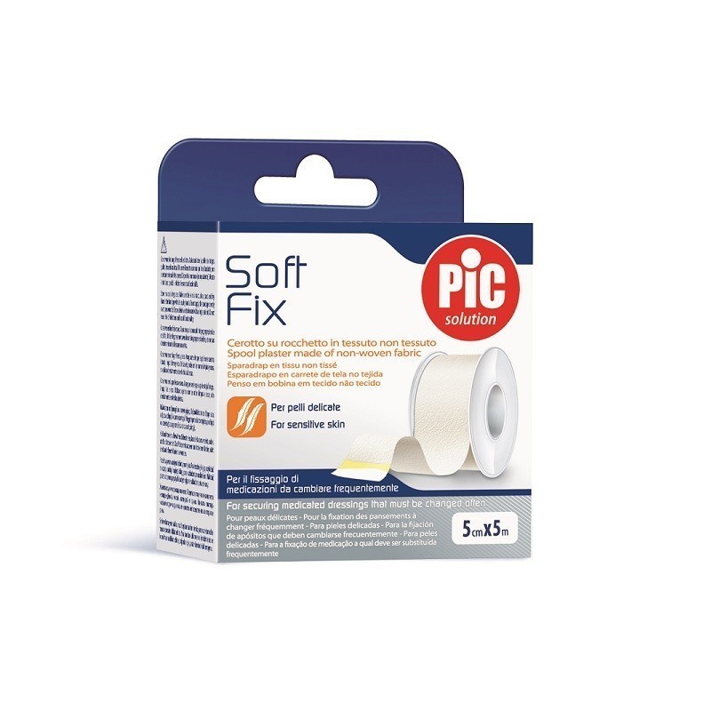 Pic Soft Fix Plaster na szpuli 5 cm x 5 m