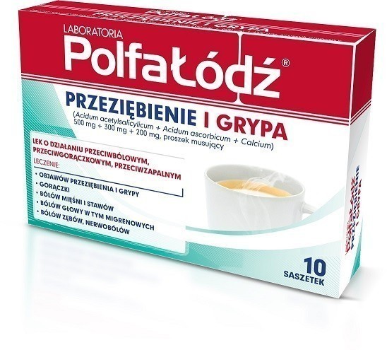 Przeziębienie i Grypa - smak cytrynowy