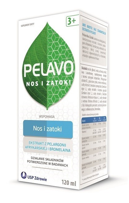 Pelavo Nos i Zatoki Syrop 120 ml