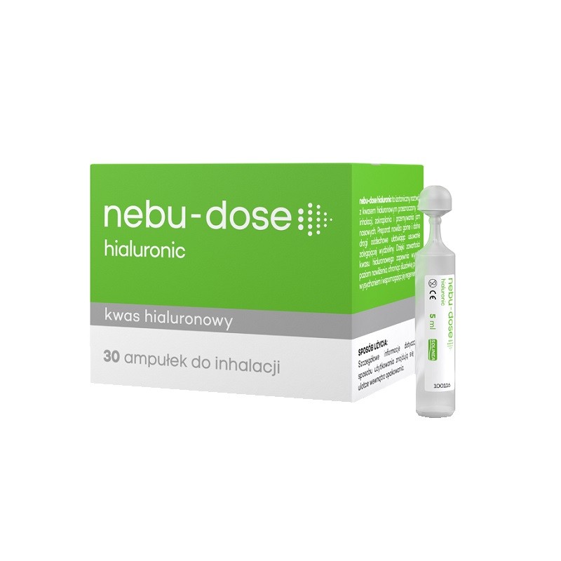 Nebu-Dose Hialuronic Roztwór do inhalacji 30 amp.