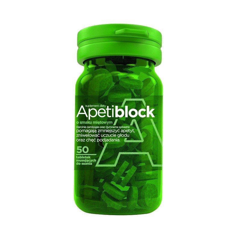 Apetiblock o smaku miętowym