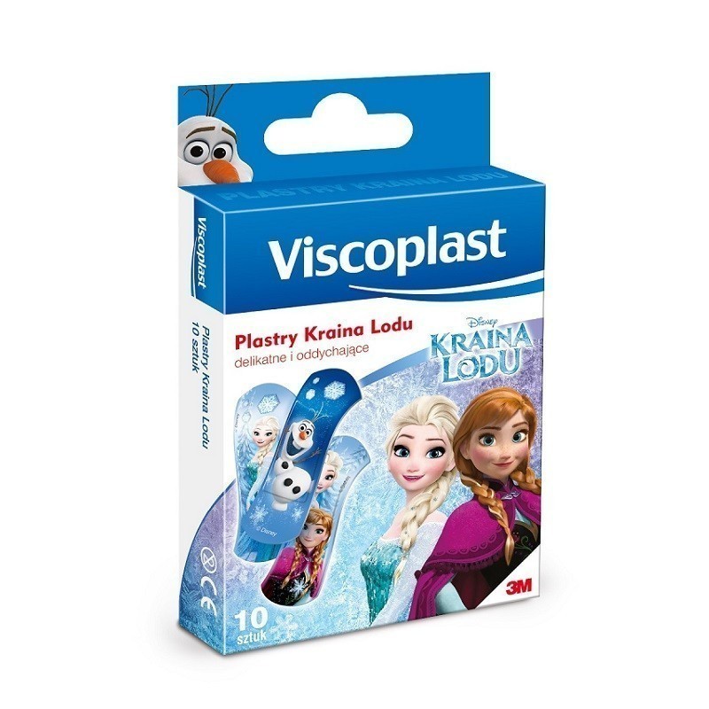 Viscoplast Kraina Lodu Plastry 10 szt.