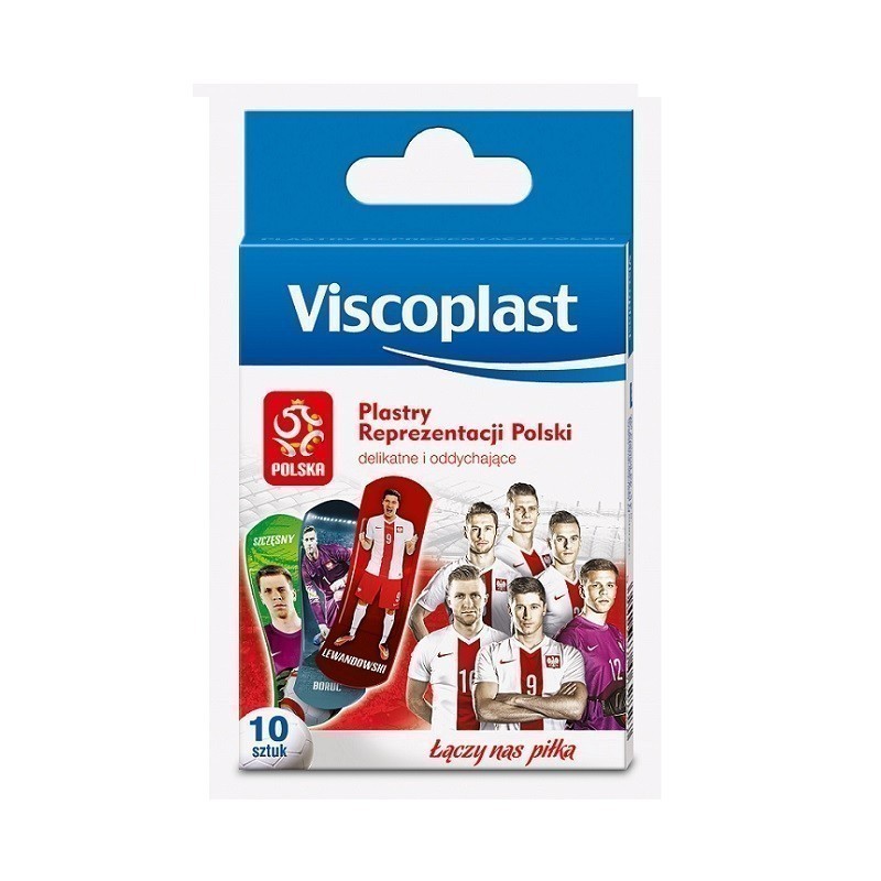 Viscoplast Reprezentacja Polski Plastry 10 szt.