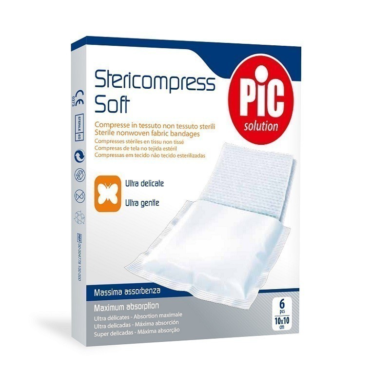 Pic Stericompress Soft Kompresy 10 x 10 cm 6szt.
