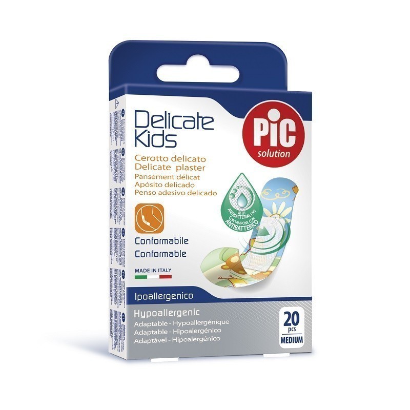 Pic Delicate Kids Plastry Antybakteryjne 20szt.