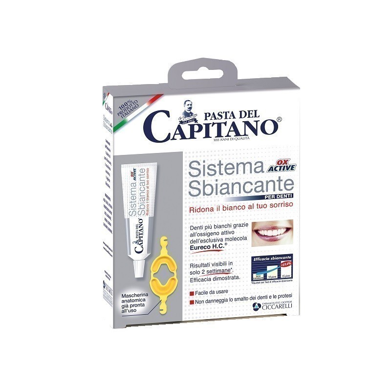 Pasta Del Capitano System wybielający Ox Active 50 ml