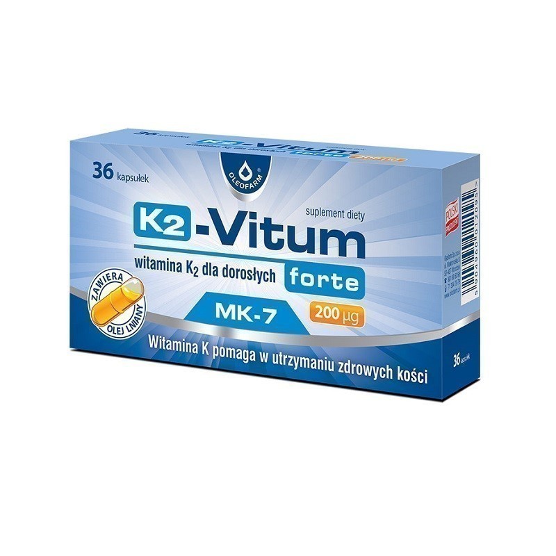 K2-Vitum Forte MK-7 36 Kapsułek