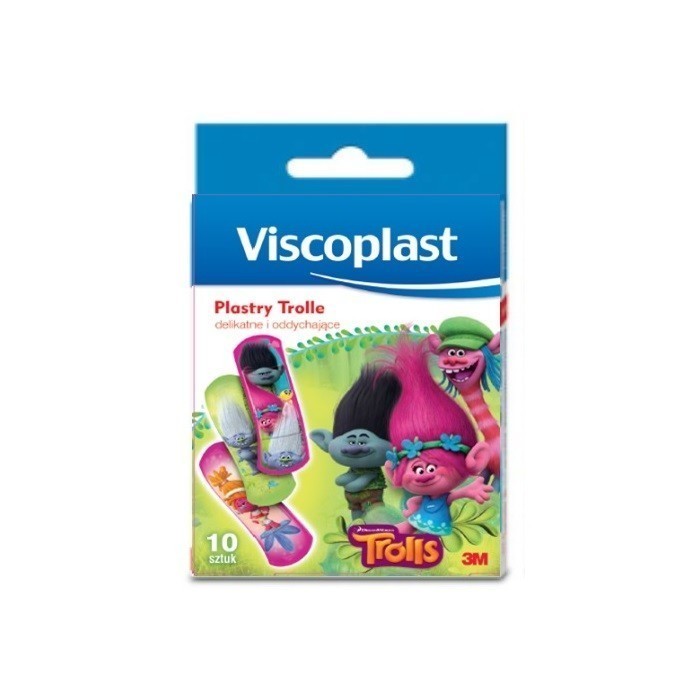 Viscoplast Plastry Trolle 10 szt.
