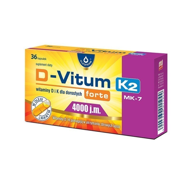 D-Vitum Forte 4000 j.m.+ K2 MK-7