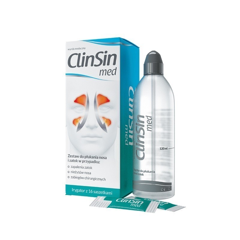 ClinSin Med Irygator + 16 Saszetek