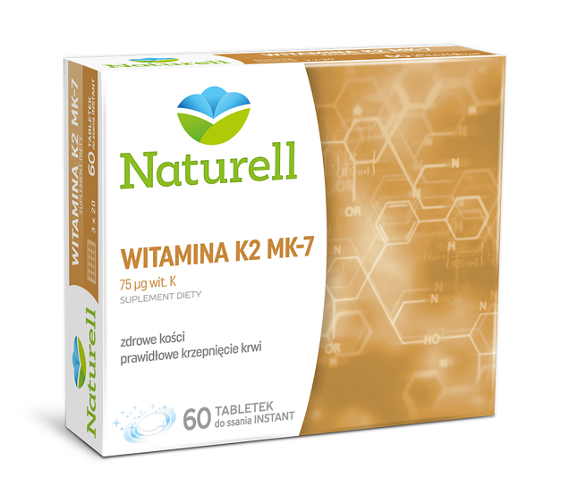 Naturell Witamina K2 MK-7 60 Tabletek Instant