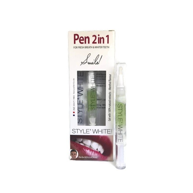 Style White Odświeżający żel do wybielania zębów w pędzelku 2,5 ml