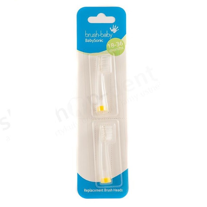 Brush-Baby Babysonic Końcówki (18-36M) 2szt.