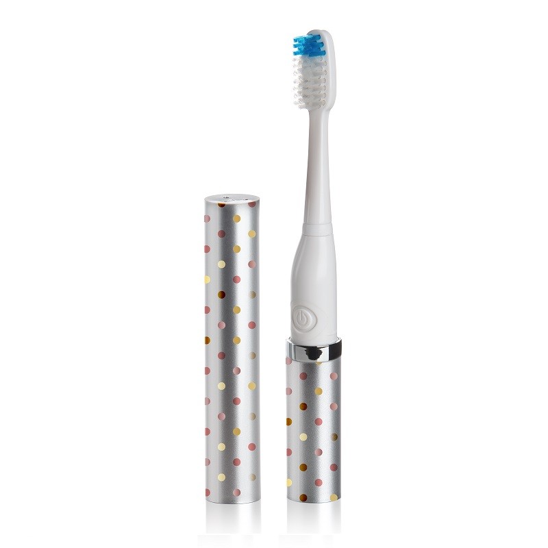 Slimsonic Szczoteczka podróżna Silver Dots
