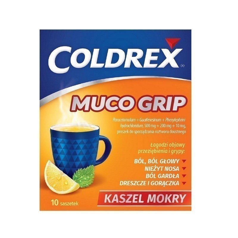 Coldrex Muco Grip 10 Saszetek