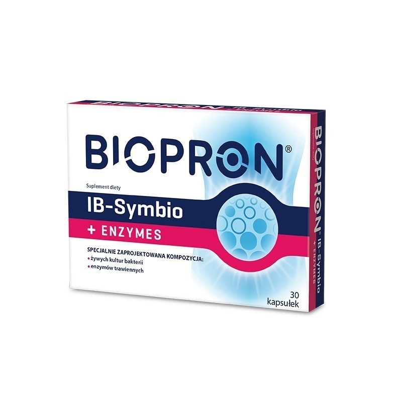 Biopron IB-Symbio + Enzymes 30 Kapsułek