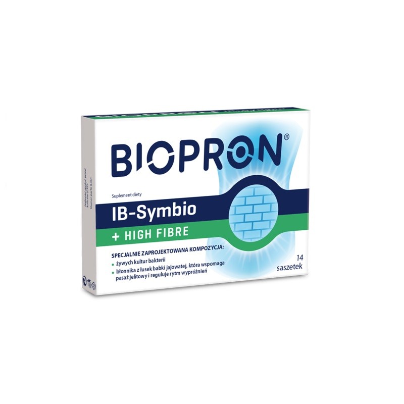 Biopron IB-Symbio + High Fibre 14 Saszetek