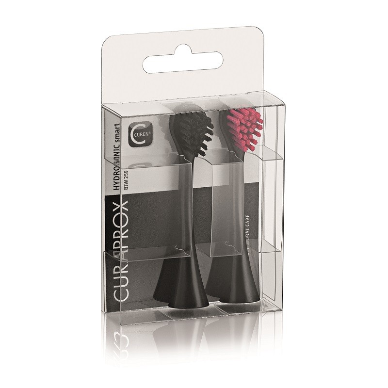 Curaprox Hydrasonic Black Is White Główki Do Szczoteczki