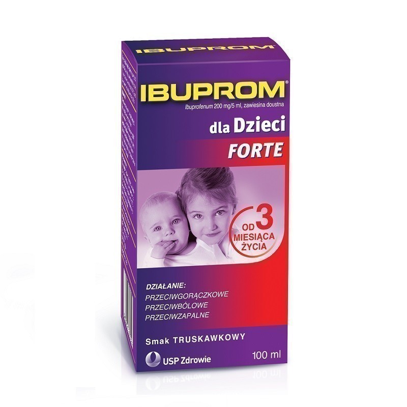 Ibuprom dla Dzieci Forte Syrop 100 ml