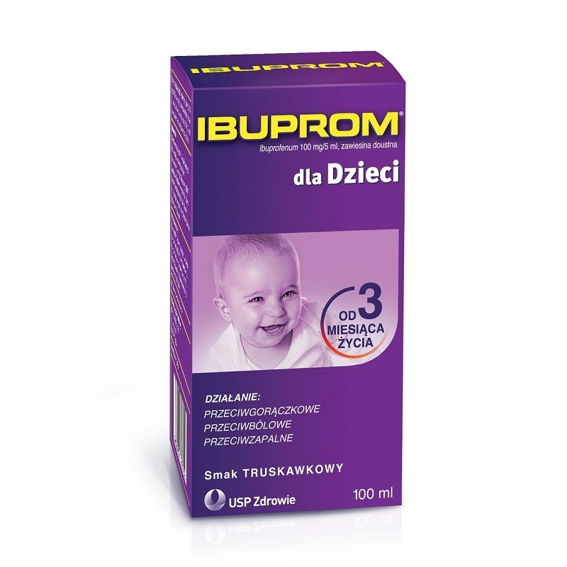 Ibuprom dla Dzieci Syrop 100 ml