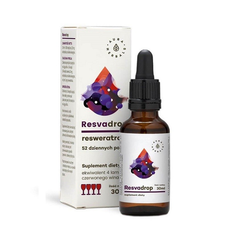 Resvadrop Resweratrol Krople 30 ml