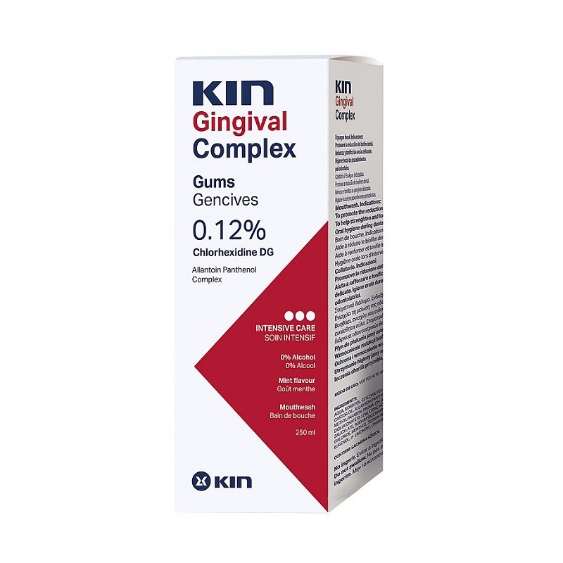 Kin Gingival Płyn do Płukania Jamy Ustnej 250 ml