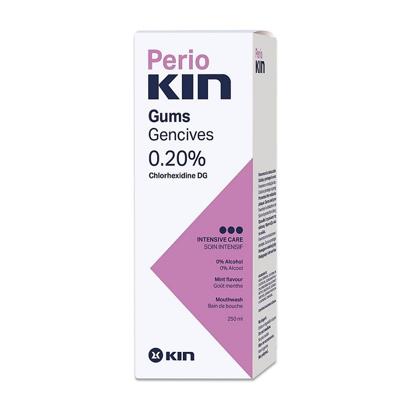 Perio Kin Płyn Do Płukania Jamy Ustnej 250 ml