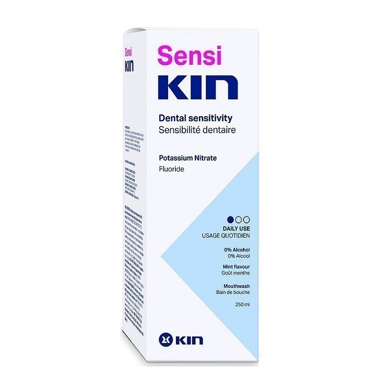 Sensi Kin Płyn Do Plukania Jamy Ustnej 250 ml