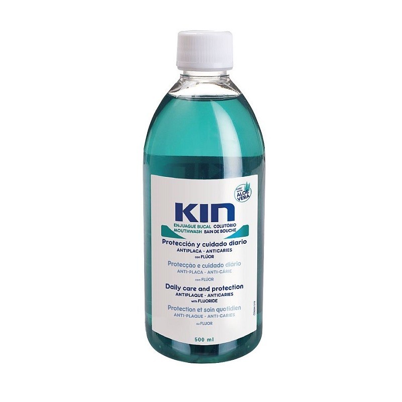 Kin Aloe Vera Płyn Do Płukania Jamy Ustnej 500 ml