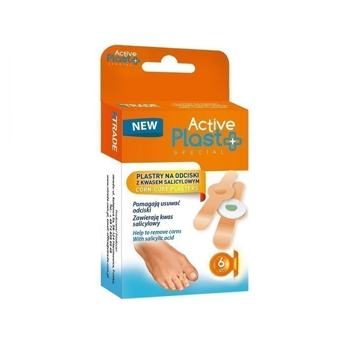 Activ Plast Na Odciski z Kwasem Salicylowym Plastry 6 szt.