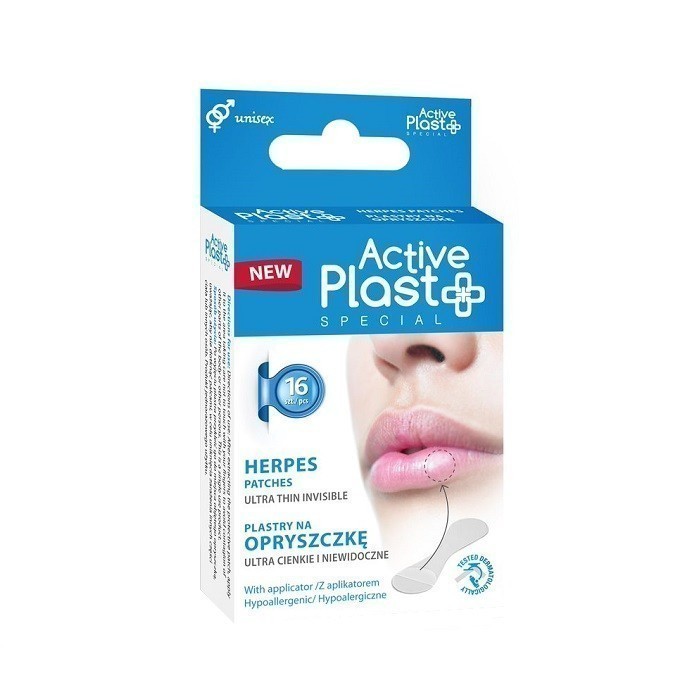 Activ Plast Na Opryszczkę Plastry 16 szt.