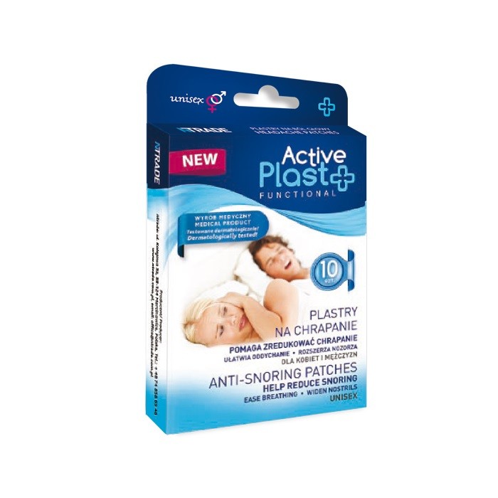 Activ Plast Na Chrapanie Plastry 10 szt.