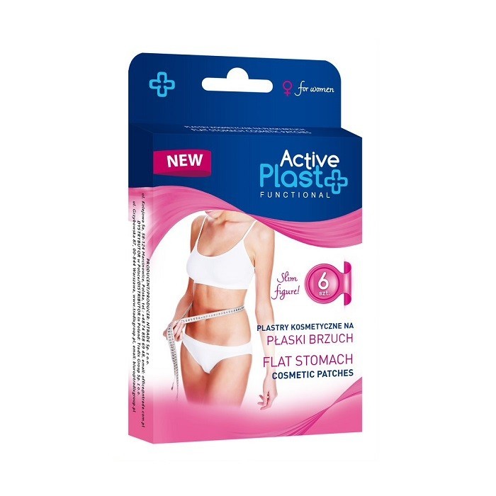 Activ Plast Na Płaski Brzuch Plastry 6 szt.