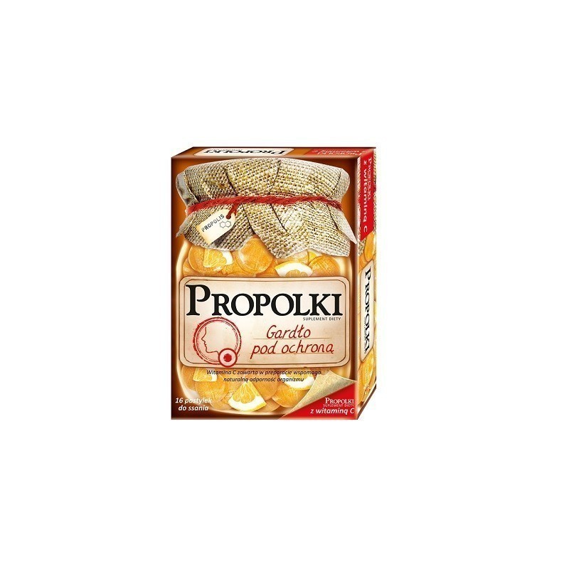 Propolki z Witaminą C 16 Pastylek