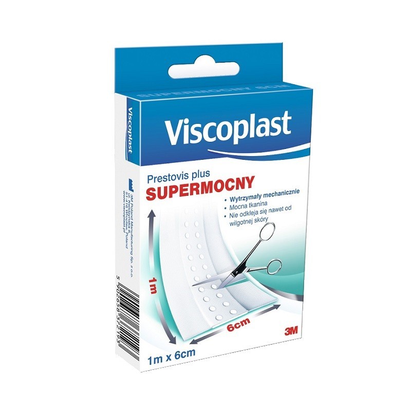 Viscoplast Supermocny Plaster do cięcia 1m x 6cm