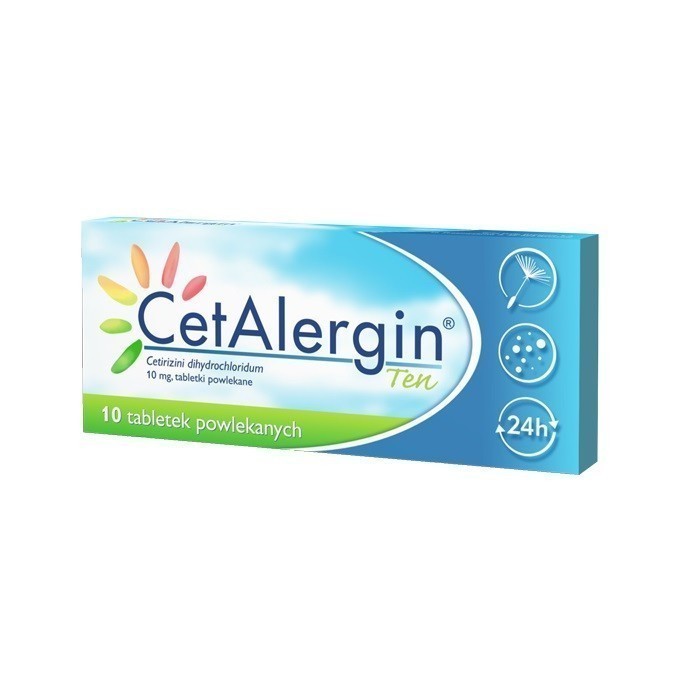 Cetalergin Ten 10 Tabletek