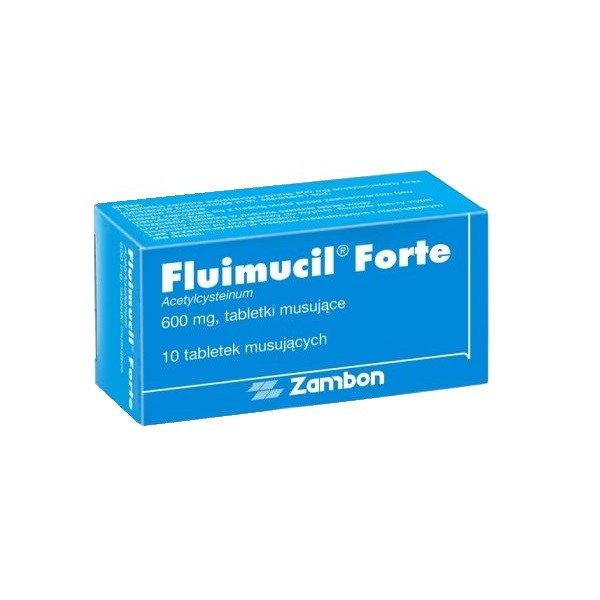 Fluimucil Forte 10 Tabletek musujących