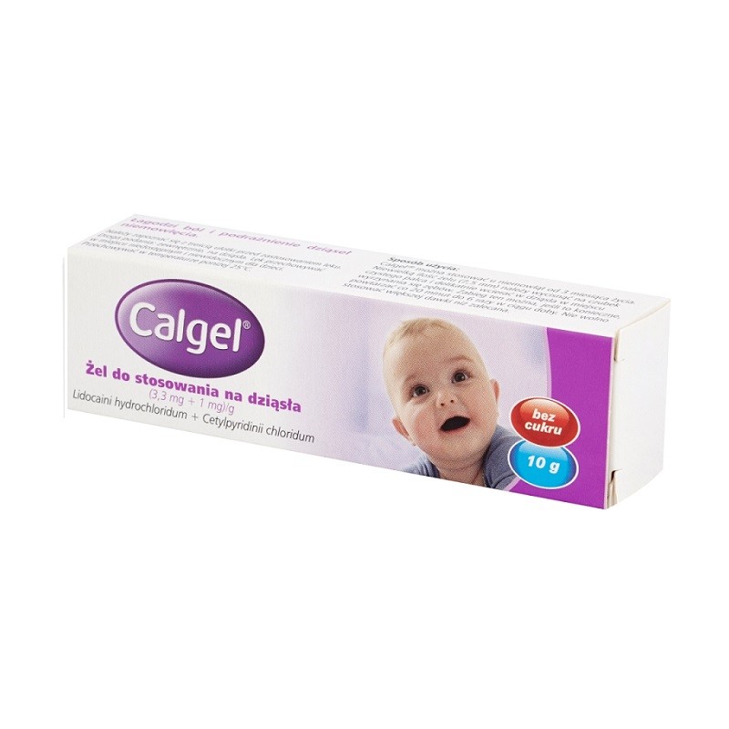 Calgel Żel do stosowania na dziąsła 10 g