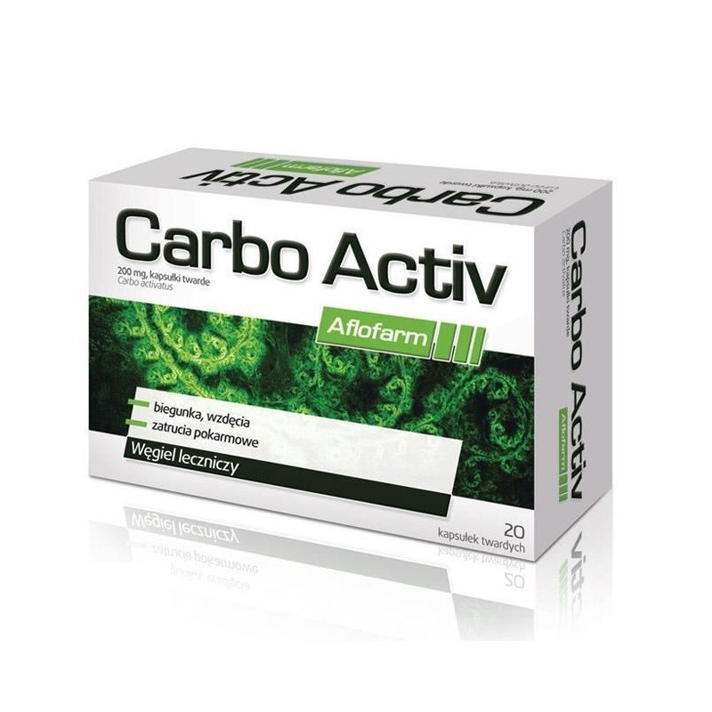 Carbo Activ Aflofarm 20 Kapsułek