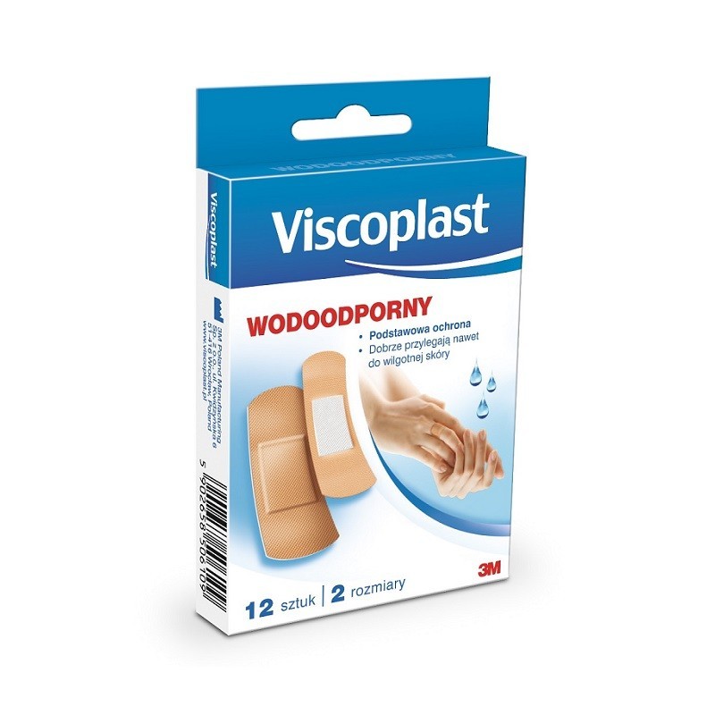 Viscoplast Plaster Wodoodporny 12 szt.