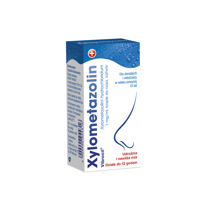 Xylometazolin Vibrocil 0,01% Krople 10 ml