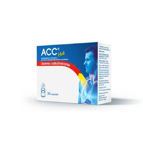 Acc Hot Max 200 mg 20 Saszetek
