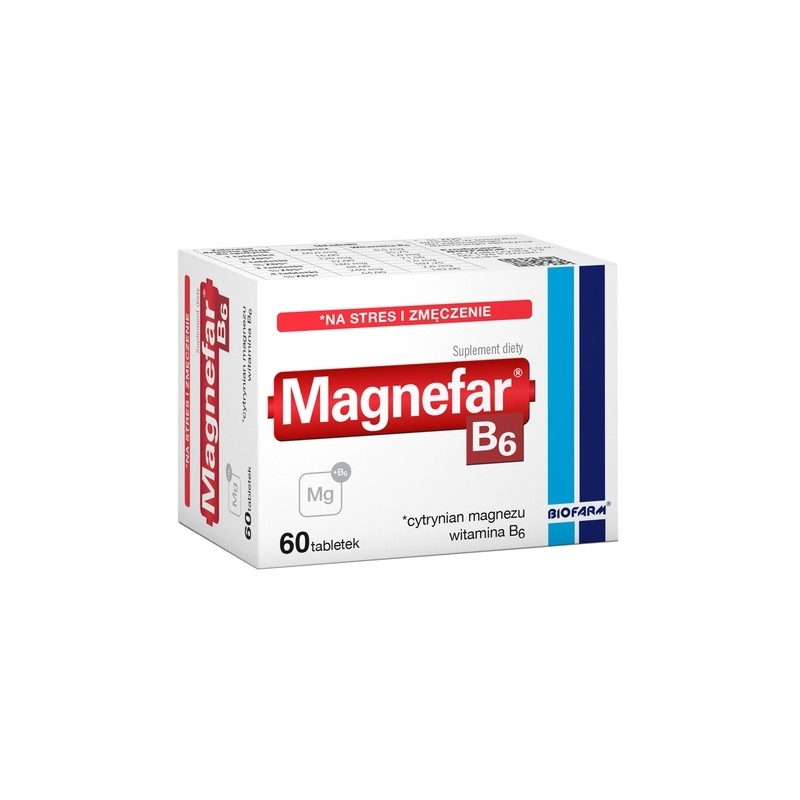 Magnefar B6 60 Tabletek