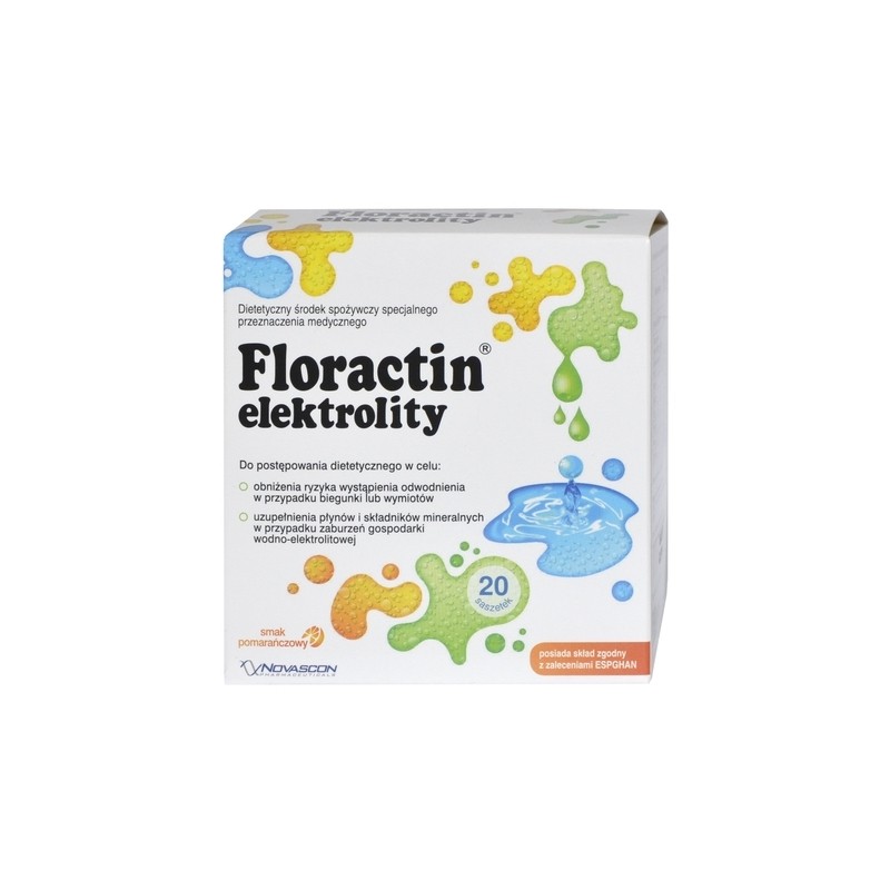 FLoractin elektrolity sm.pomarańczowy