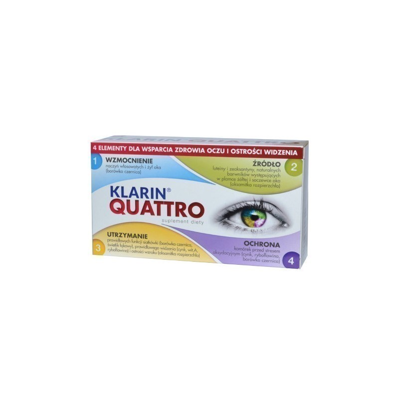 Klarin Quattro 30 Kapsułek